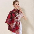 thumbnail image 3 of Satin Silk Scarf - Large Hair Bandana, Sleeping Wrap for Women Silk Long Mulberry Scarf, 3 of 6