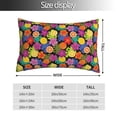 thumbnail image 2 of Yiaed Hawaiian Style Print Brushed Microfiber Envelope Pillowcases, Standard,Envelope Closure Pillow Cases(No pillow core)-16"x24", 2 of 6