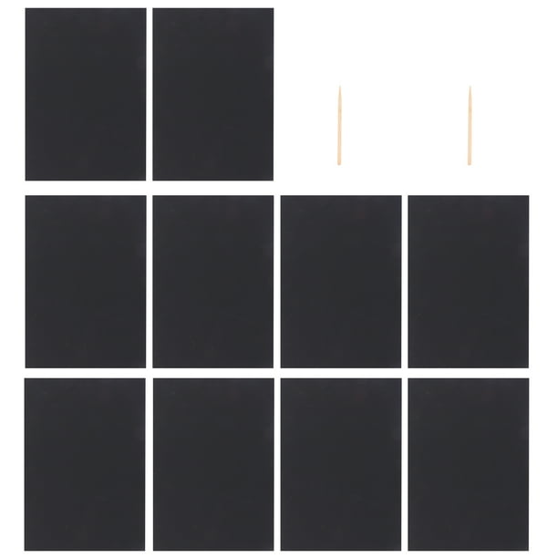 2 paquetes de 10 piezas de papel de rascar deslumbrante para el arte Papel de dibujo para rascar ecológico Papeles de rascar creativos para bricolaje Papel de arte de graffiti para