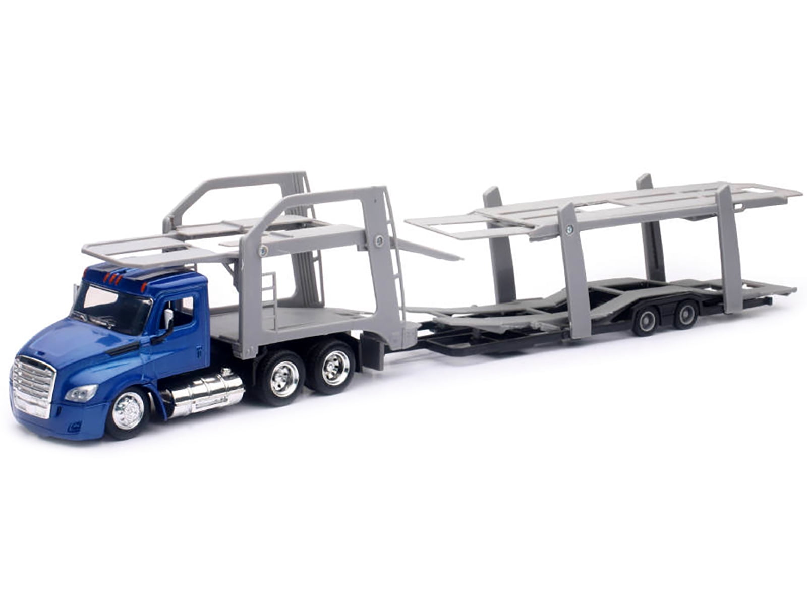 Freightliner Cascadia Auto Transporter Blue Metallic 