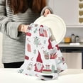 thumbnail image 6 of Dreamtimes Merry Christmas Kitchen Dish Towels 1 Piece,Absorbent Soft Dishcloths Towels Reusable Hand Towels Quick Drying Cleaning Cloth, Tea Towels,18" x 28", 6 of 7