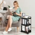 Rolling Cart Utility Cart 3 Tier Rolling Cart Under Desk Storage