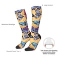 thumbnail image 4 of KLL Butterfly 3 Print Cool Socks Men's Women's Crew Socks Funny Crazy Novelty Stockings, 4 of 6