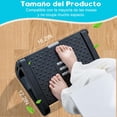 thumbnail image 4 of Reposapies Oficina, Ergon&oacute;mico Reposa Pies con Rodillos de Masaje, Descansa Pies para Escritorio, 6 Alturas Ajustables Aliviar la Presi&oacute;n, Apto para Descalzo o con Zapatos, F&amp, 4 of 6