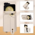 thumbnail image 6 of Allytechgroup Premium Galaxy Z Flip 6 5G Case Wallet - Stylish Phone Case for Samsung Galaxy Z Flip 6 with Ring Holder Shoulder Strap Hand Strap RFID Blocking Case for Girls Women, White, 6 of 8