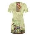 thumbnail image 4 of Cameland Robe d'Été pour Femme, Mode Bord de Mer, Décontractée, Imprimée, à Manches Courtes, à Col Rond, 4 of 4