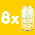 thumbnail image 3 of (4 pack) bubly Lemon Sorbet Sparkling Water, 12 fl oz, 8 Pack Cans, 3 of 8