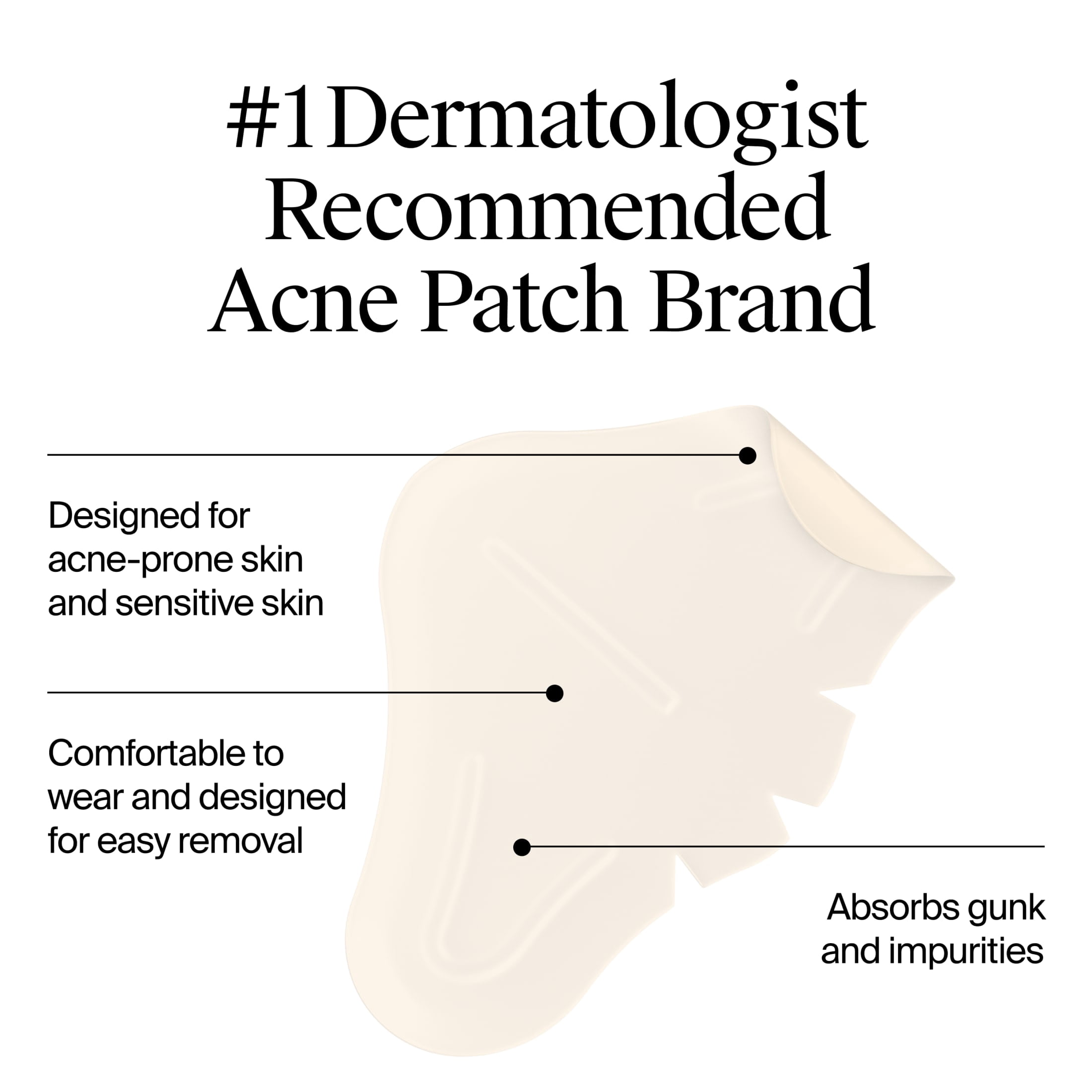 Neutrogena Hydrocolloid Nose Acne Patches for Sensitive Skin, 10 Count