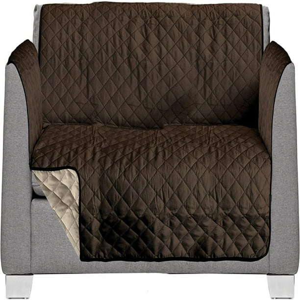 Akc Couch Cover For Dogs Reversible Dog Protector 1 Piece Large Sofa 2 Colors Brown Tan 75 X 88 Size Com Dogs Reversible Dog Couch Protector, Best Leather Sofa Cover For Dogs