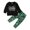 Black, variant on Vedolay Pants Sets for Boys Toddler Little Boy Kids Fall Floral Top Pants Outfit Set Clothes,Black 18-24 Months