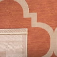 thumbnail image 3 of Safavieh Courtyard Becky Quatrefoil Indoor/Outdoor Area Rug, 9' x 12', Terracotta, 3 of 4