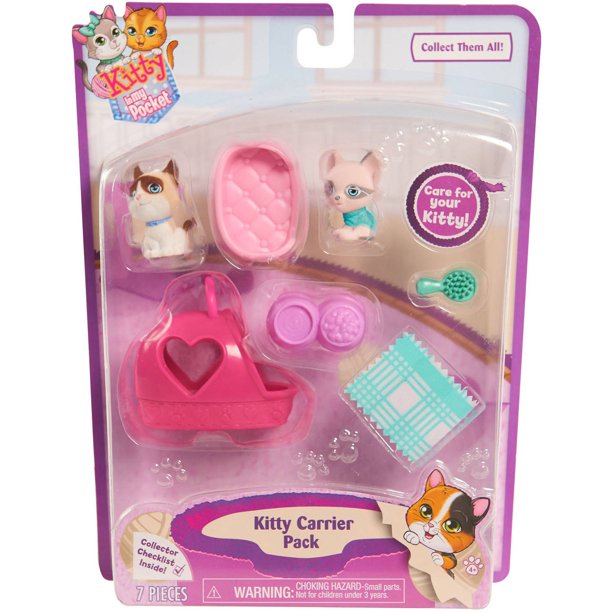 Kitty in My Pocket Carrier Pack, Pink