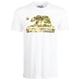 thumbnail image 1 of Univibe - Camiseta gráfica para hombre con diseño de oso de camuflaje de California, color blanco, pequeña, 1 of 1