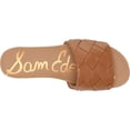 thumbnail image 5 of Sam Edelman Adaley Saddle Open Toe Slip On Platform Leather Slide Sandals (Saddle Leather, 8), 5 of 6