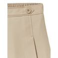 thumbnail image 3 of Wonder Nation Toddler Girls School Uniform Twill Scooter Skirt, Sizes 2T-5T, 3 of 3