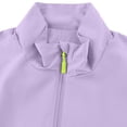 thumbnail image 6 of Mens Jacket Cameland Men's Solid Color Long-sleeved Stand-up Collar Workwear Waterproof Windbreaker Jacket Purple L, 6 of 9