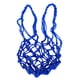 thumbnail image 2 of Bolsa de malla resistente para transportar una sola pelota de baloncesto y voleibol. Azul, 2 of 7