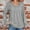 1# Gray cheap stuff under 5 dollars, variant on Dyegold Fall Tops For Women 2023 Trendy Floral Shirts Cute Vintage Pleated Front Square Neck Blouses Dressy Casual Tunics