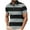 Black, variant on WAVSUF Lapel Polo Shirt for Mens Soft Pique Polos T-Shirt Orange Size 5XL