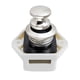 thumbnail image 2 of Cerradura del gabinete del botón Botón Pulsador CatchLock RV Caravan Armario Op Knob Lock Manija Magideal Cerradura del gabinete del botón, 2 of 5