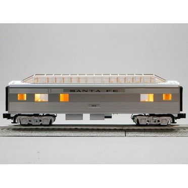 LIONEL SANTA FE ATSF FULL VISTA DOME PASSENGER CAR #60 O GAUGE 2427640