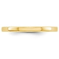 thumbnail image 2 of 10k Yellow Gold 2mm Lightweight Flat Wedding Band Size 13 1FLL020, 2 of 4