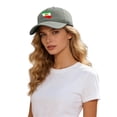 thumbnail image 3 of Chapeau de Visière de Soleil Unisexe pour Extérieur, Mode Imprimée, Bord Réglable, pour Sports et Tenue Décontractée, 3 of 5