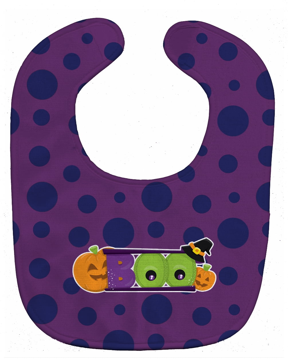 Caroline's Treasures Halloween Baby Bib, Boo