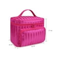 thumbnail image 2 of Women's Travel Cosmetic Bags Makeup Case Toiletry Handbag Pouch Organizer, 2 of 3
