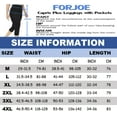 thumbnail image 3 of FORJOE 2PCS Yoga Capri Leggings for Women with Pockets Tummy Control High Waist Workout Yoga Pants, 3 of 7