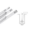 thumbnail image 5 of Uxcell 9 Pieces Ball End Hex Wrench Set 1.5mm-10mm Metric CR-V Steel L Shaped Long Arm Repairing Tool Wrenches, 5 of 6