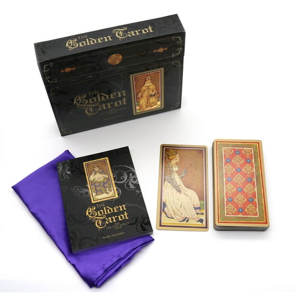 The Golden Tarot: The Visconti-Sforza Deck, (Paperback)