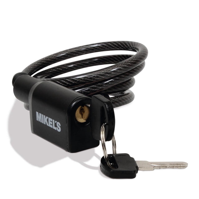 Cable candado en espiral MIKELS 80 cm