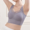 thumbnail image 6 of Bras for Women Lifting and Shaping Corrector Bra Full Cup Seamless Wirefree Push-Up Shockproof Sports Bra, 6 of 9