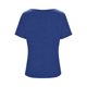 thumbnail image 2 of Camisas de Manga Corta para las Mujeres Casual Color Sólido Plisado Cuello Redondo Blusa, Casual Camisas de Manga Corta para las Mujeres Suaves, 2 of 5