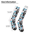 thumbnail image 5 of Balery Panda Cute Pink Hearts Printed Novelty Socks Men's Women's Crew Socks Sports Socks Knee High Socks Cotton Socks Quirky and Cool Socks, 5 of 9