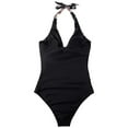 thumbnail image 5 of adviicd One Piece Swimsuit Women Plus Size Women One Piece Swimsuit Tummy Control Bathing Suit(Black,XXL), 5 of 5