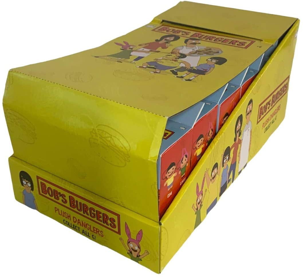 Bob's Burgers Plush Danglers Display Box 12 Blind Boxes