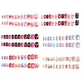 thumbnail image 1 of 6 sets Kids Fake Nails for Girls,Children Fake Nails Full Cover Short Nails for Kids, 1 of 6