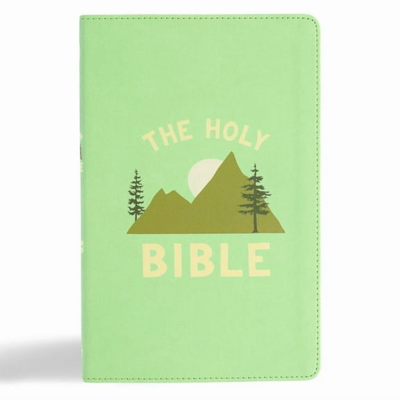 CSB Kids Bible, Anglicised Edition, Light Green Leathertouch, (Hardcover)