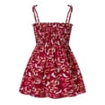 thumbnail image 2 of Tdoqot Toddler Flower Girls Dress- Sleeveless Cute Midi Dreess Crewneck Summer Casual Dresses, 2 of 6