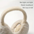 thumbnail image 4 of Plush ear muffs Winter women fashion Winter warm ear bag Ear protector Ear muffs Foldable student antifreeze ear muffs, 4 of 11