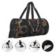 thumbnail image 3 of Balery Ball Phyton Snake Bolsa de Gimnasio para Mujeres y Hombres, Bolsa de Viaje Impermeable, Bolsa de Fin de Semana con Compartimento para Zapatos y Bolsillo Húmedo, 3 of 6