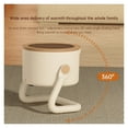 thumbnail image 3 of Portable Desktop Heater Fan Energy Saving Fast Heating Ultra-Quiet Warmer Personal Space Heater, 3 of 7