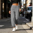 thumbnail image 7 of Wutalume Yoga Pants for Women - High Slit Harem Boho Flowy Trousers with Wide Leg, Breathable Lightweight Pants for Gym, Dance & Daily Casual Wear,Light Gray S, 7 of 7
