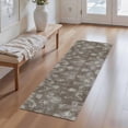 thumbnail image 3 of Washable Kitchen Runner Rug 2x5 ft, Non-Slip Soft Low Profile Kitchen Runner Rug with PVC Backing, Farmhouse Vintage Distressed Floral Oriental Rug for Kitchen Sink, Hallway & Laundry Room, 3 of 6