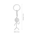 thumbnail image 2 of HEALEEP 2Ud Llaveros Decorativos Con Colgante Doodle Para Cartera O, 2 of 8