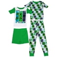thumbnail image 1 of Minecraft Beware Enimies 4-Piece Short  and  Pants Pajama Set-Size 10, 1 of 2