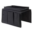 thumbnail image 2 of Sofa Armrest Tray Organiser Storage Bag, Remote Control Book Holder, Foldable Portable Home Decor, Large Capacity Storage, Metal Frame, for Living Room Bedroom, High Traffic, Verified Search, 2 of 8