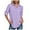 Purple, variant on larppty Womens Button Down Shirts Cotton Long Sleeve Collared Office Work Blouses Tops with Pockets (Black, S)
